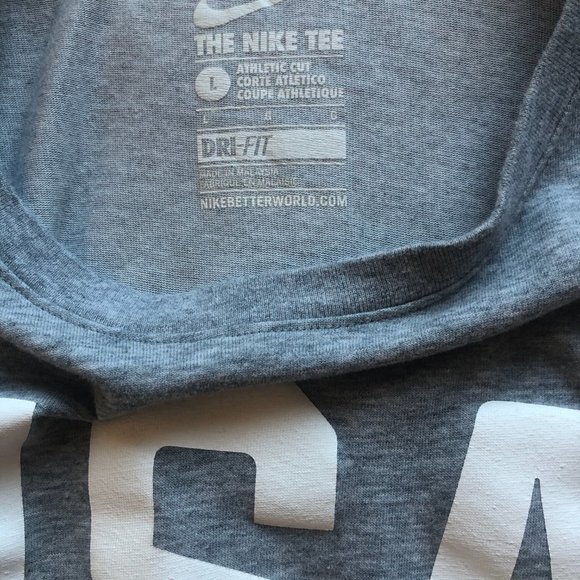 Nike "USA Training" T-Shirt Sz Large - Picture 3 of 3
